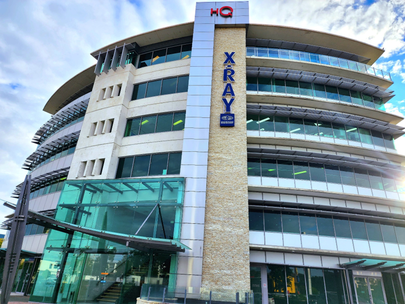 HQ@Robina building exterior, home of GC Specialists Clinic, Riverwalk Avenue Robina